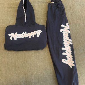 Madhappy Black Classic Sweatpants + Sweatshirt